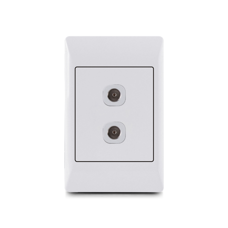 South Africa socket,double TV socket,wall socket