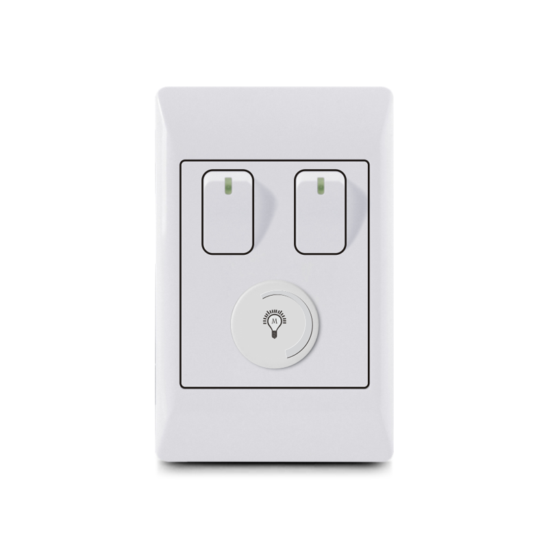 South Africa switch,2 lever switch+light dimmer switch,fan dimmer manufacturer