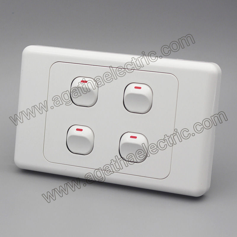 4 Gang Australian Standard Electrica switch - 副本